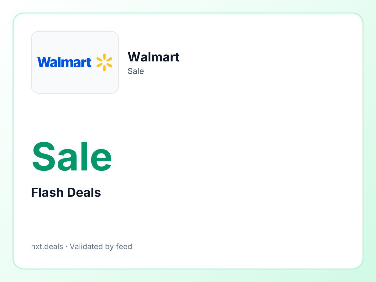 Flash Deals